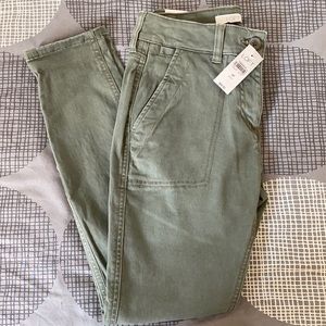 NWT Ann Taylor Loft Skinny Cargo Pants, 0 Petite